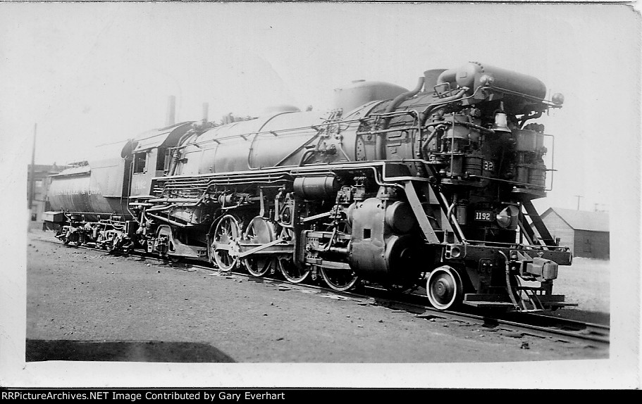 C&O 2-8-2 #1192 - Chesapeake & Ohio